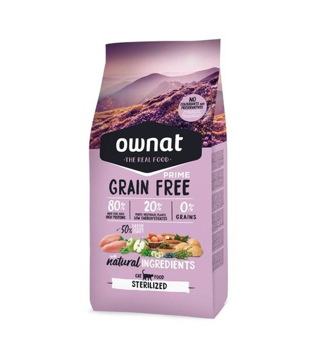 [ownat-gf-sterilised-poulet] Ownat GF Sterilised Poulet 3Kg/8Kg