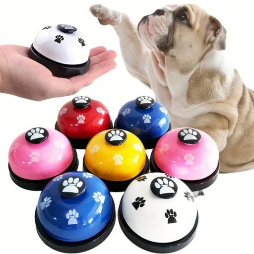 [clochette-dentrainement-pour-chiens-et-chats-avec-empreintes-de-pattes-cloche-davertissement-pour-animaux-domestiques-sonnette-pour-apprentissage-des-chiots-bouton-a-commande-par] Clochette d’Entraînement pour Chiens et Chats avec Empreintes de Pattes, Cloche d’Avertissement pour Animaux Domestiques, Sonnette pour Apprentissage des Chiots, Bouton à Commande par Aboiement pour Chat et Chien
