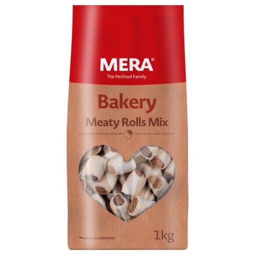 [mera-bakery-meaty-rolls-mix-pour-chien-1-kg] Mera Bakery Meaty Rolls Mix pour chien (1 kg)