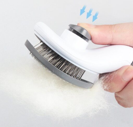 [brosse-a-poils-pour-chat-et-chien] Brosse à Poils pour Chat et Chien