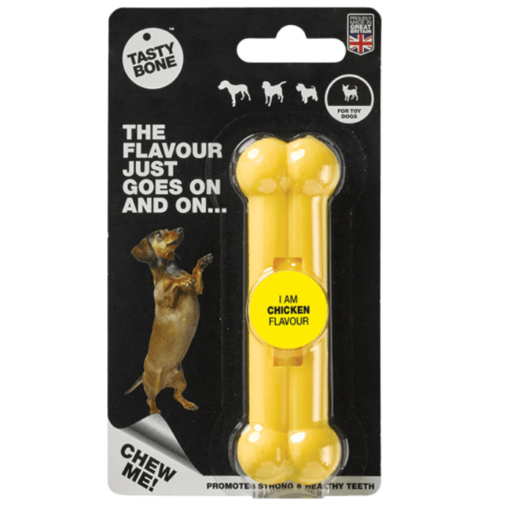 [toy-tasty-bone-chiken-os-en-nylon-saveur-poulet] Toy Tasty Bone Chiken (Os en nylon saveur poulet)