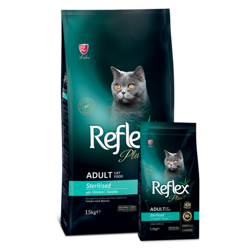 [reflex-plus-sterilise-adult-cat-poulet-1-5kg-15kg] Reflex Plus Sterilisé Adult Cat Poulet (1.5kg | 15kg)