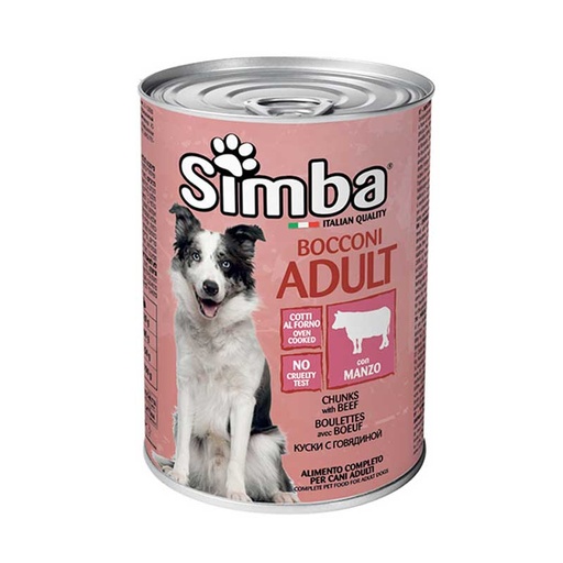 [simba-boulette-chien-boeuf-1230g] Simba Boulette Chien Boeuf 1230g