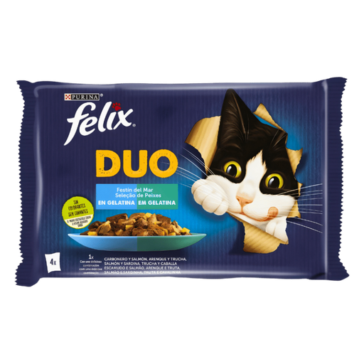 [purina-felix-fantastic-duo-poissons-4x85g] Purina Felix Fantastic Duo Poissons 4x85g