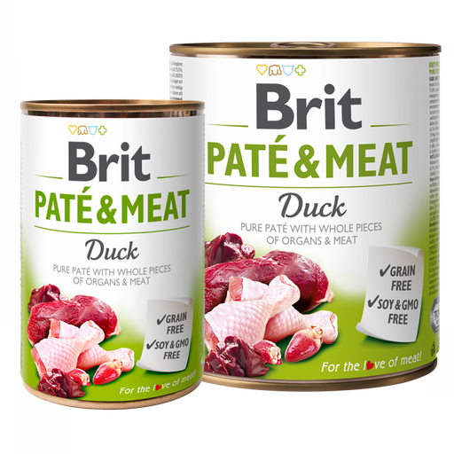 [brit-pate-and-meat-duck-canard-400g] Brit Paté and Meat – Duck (Canard) 400g