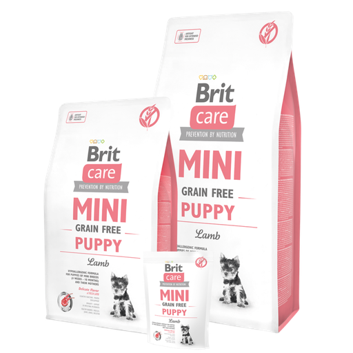[brit-care-dog-grain-free-puppy-mini-lamb-chiot-a-lagneau-2kg] Brit Care Dog Grain Free Puppy Mini Lamb (Chiot à l’Agneau) 2kg