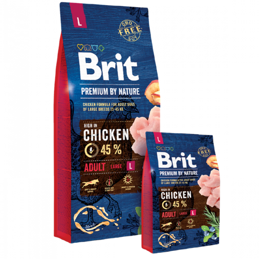 [brit-premium-by-nature-adult-large-3-kg-15-kg] Brit Premium by Nature ADULT Large (3 kg | 15 kg)