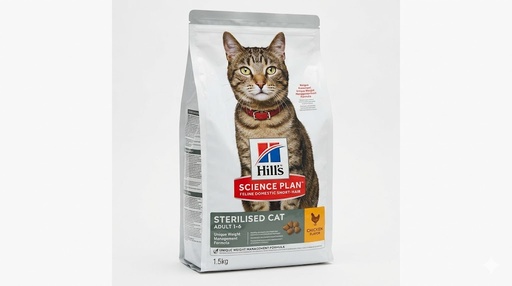 [SKL-HILL-STER-15KG] Hill's Stérilisé Poulet — 1.5 kg