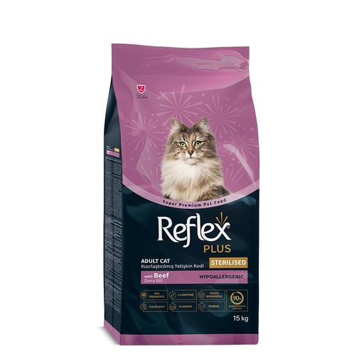 [SKL-RP3-15KG] Reflex Plus Stérilisé Bœuf — 15 kg