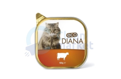 [SKL-ECO-B-PATE-100G] Eco Diana Pâté Bœuf — 100 g