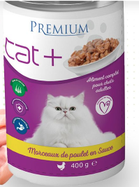 [SKL-PREM-CH-400G] Premium Poulet en Sauce — 400 g