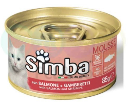 [SKL-SIMB-SAL-85G] Simba Adulte Saumon — 85 g