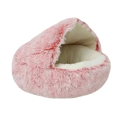 [SKL-BED-CALM-PINK] Lit Apaisant Peluche — Pink