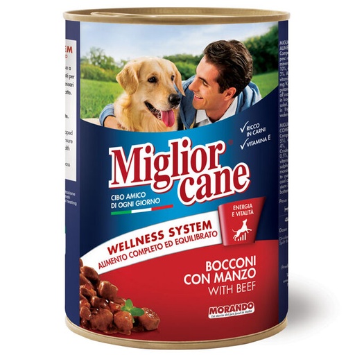 [SKL-D-MIG-PATE-405G] Migliorcane Pâté Poulet & Dinde — 405 g