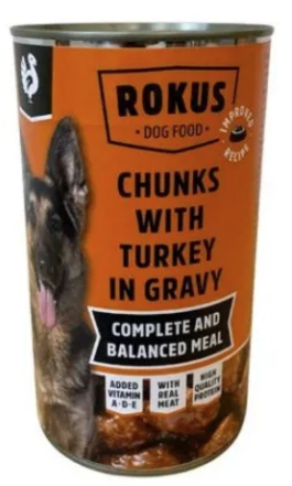 [SKL-D-ROK-TUR-1240G] Rokus Morceaux Dinde — 1240 g