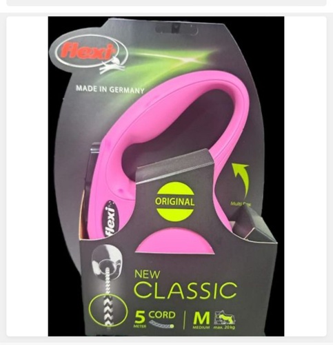 [SKL-D-LEASH-CLASSIC-5M] Laisse Rétractable Flexi New Classic (5m)
