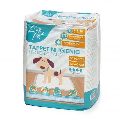 [8053288358235] Leopet tappetini igienici hygienic pads