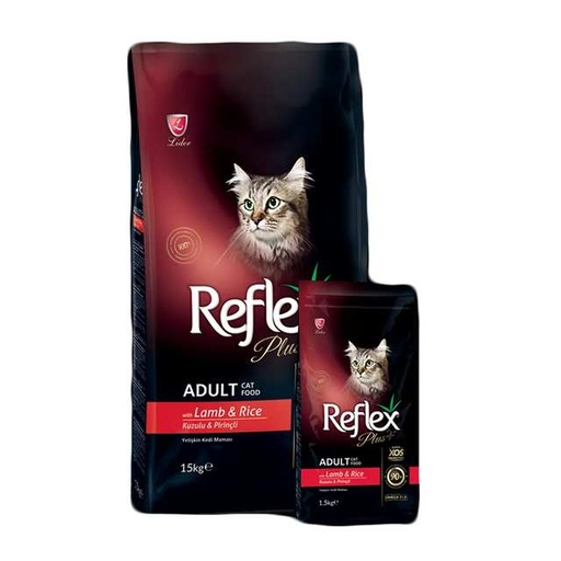 [8698995003582] Reflex plus adult cat lamb15kg