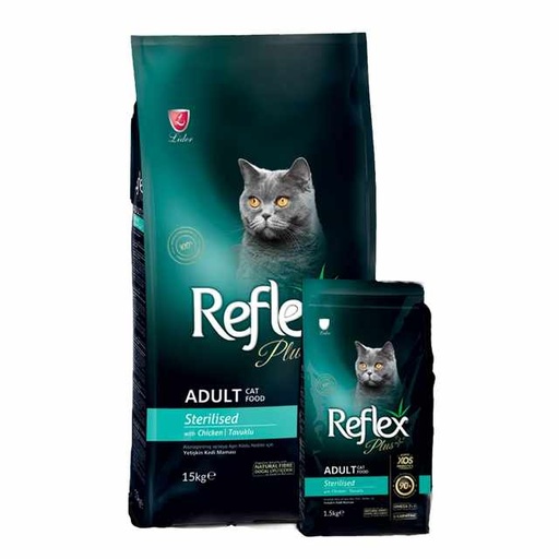 [8698995003629] Reflex plus adult cat sterilised chicken 15kg