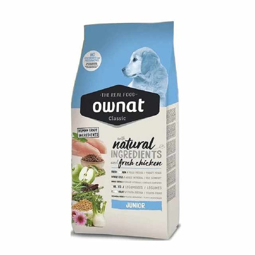 [8429037014675] Ownat dog junior chicken 12kg