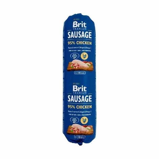 [8595602525904] Brit sausage chicken dog 800g