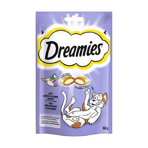 [5998749118238] Catisfactions Friandises au canard pour chats 60g