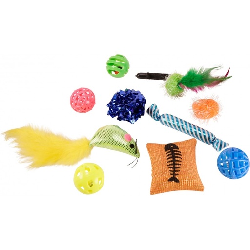 [14309] Jouet Pour chat Party 10x - Vadigran