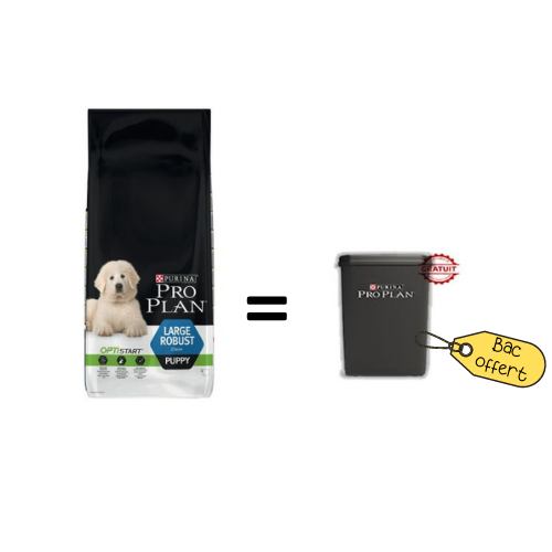 [PM-28D0BFB79DA4] Promo Purina Pro Plan Large Robust Puppy 12 kg + Bac gratuit