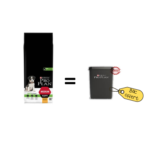 [PM-2EE4F4E7DB82] Promo Purina Pro Plan Medium Puppy 12 kg + Bac gratuit