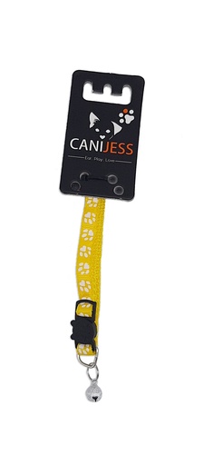 [PM-4B2D79E65851] Collier avec clochette pour chat Canijess 4 coloris