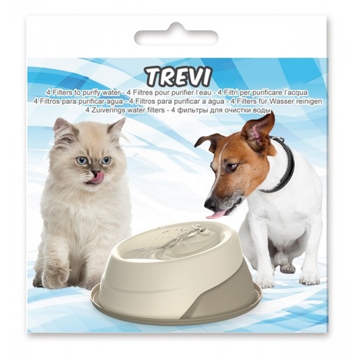 [PM-22F8892A3431] Set de 4 filtres de substitution pour fontaine Trevi