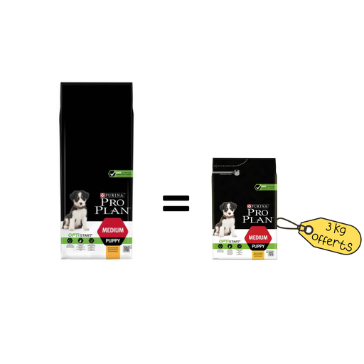 [PM-E12552F37905] Promo Purina Pro Plan Medium Puppy 12 kg + 3 kg offerts