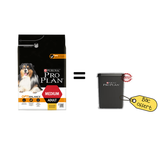 [PM-4F96EB758816] Promo Purina Pro Plan Medium Adult 14 kg + Bac gratuit