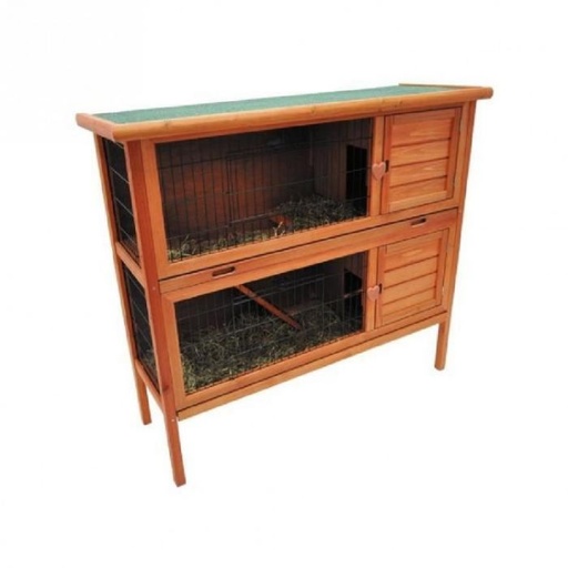 [PM-011801E40600] Clapier à lapin Utah Terra Vadigran 124cm x 45cm x 113cm