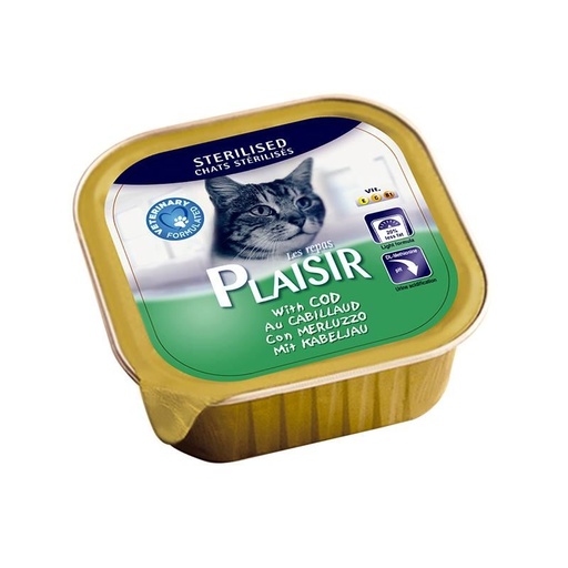[frais et compléments chats;"Boutique Chat""] Repas Plaisir Chat stérilisé goût poisson 100g