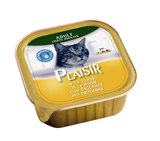 [frais et compléments chats;"Boutique Chat""] Repas Plaisir Chat adulte goût dinde 100g
