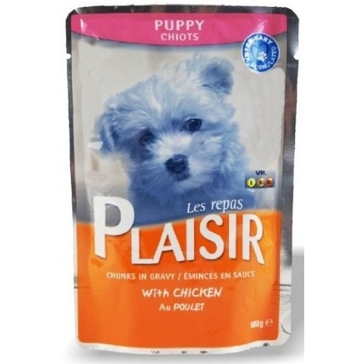 [frais et compléments chiens;"Boutique Chien""] Pochon repas Plaisir pour chiot 100 g