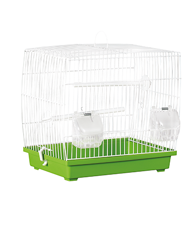 [PM-6919D04ED215] Cage à oiseaux Riga Olivia  35 cm x 23 cm x 31 cm