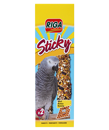 [6674] Riga Sticky Perroquets au miel 2 x 140 g
