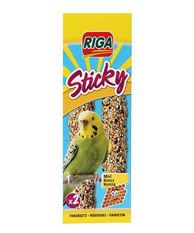 [6672] Riga Sticky Perruches au miel 2 x 60 g