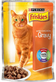 [frais et compléments chats;"Boutique Chat""] Purina Friskies Pochon au Poulet 100 g