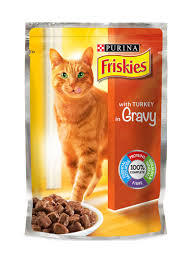 [frais et compléments chats;"Boutique Chat""] Purina Friskies Pochon à la Dinde 100 g