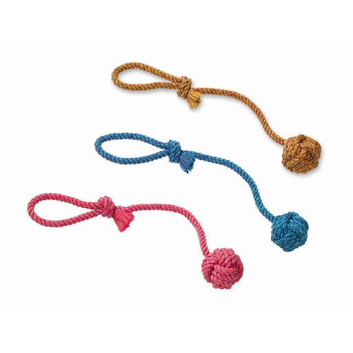 [PM-790F32B472D3] Balle en corde Nobby 3 coloris