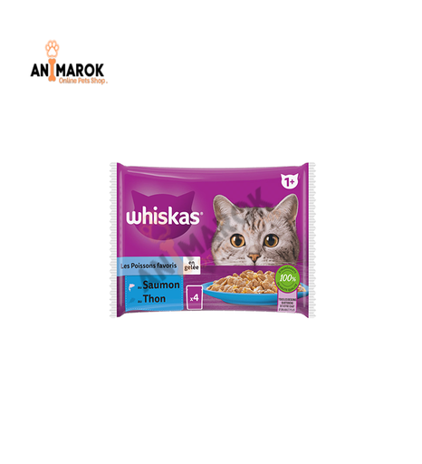[AMR-68] WHISKAS® Variétés — kitten 4 Sachets x 85g