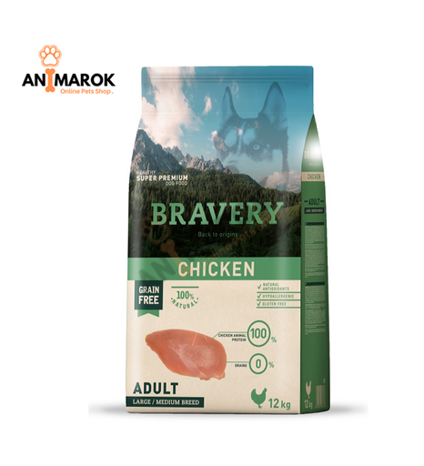 [AMR-178] BRAVERY Poulet chien... — 12KG