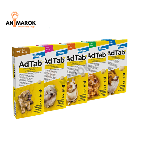 [AMR-579] AdTab™ comprimés à c... — AdTab™ 1.3 – 2.5 kg