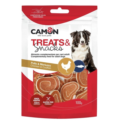 [8019808141299] CAMON Snacks Chicken 100g