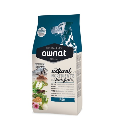 [ownat-classic-fish-20kg] OWNAT CLASSIC FISH 20KG DOG/SAC