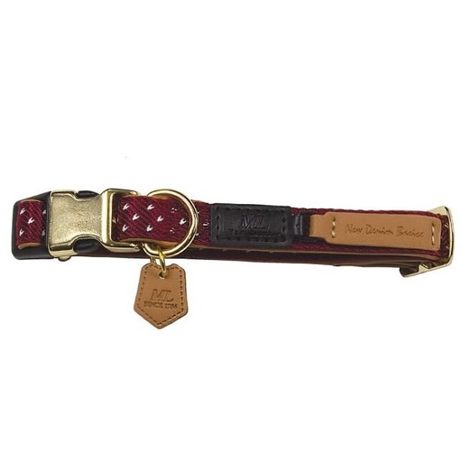 [522030] COLLIER REG MC LEATHER 10MM JA
