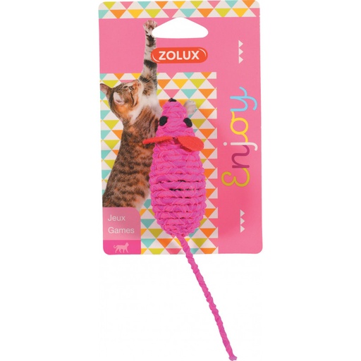 [580711] JOUET CHAT ELASTIQ SOURIS AS